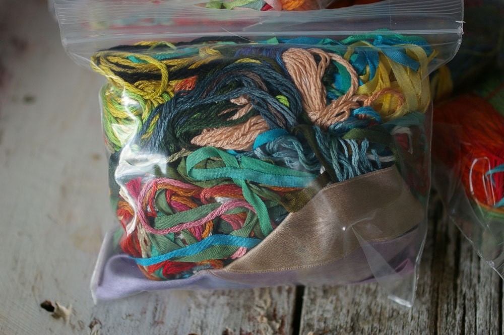 Odds & Ends Bag - Large. The ThreadGatherer. Remnant.