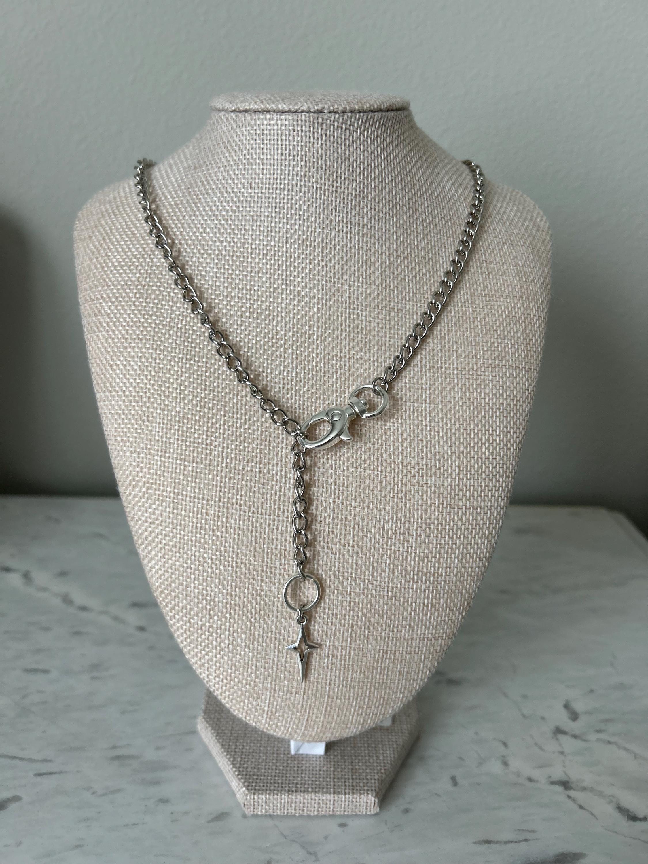 ★HARANG★ HR 290N_Silver Chain Necklace ~NKM7009-22SVJJJ-1.jpg?w=400&