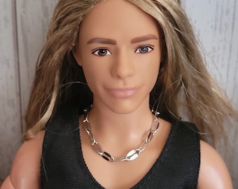 Cabaret Chain Necklace Guy Male Doll Jewelry