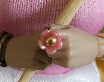Tiny Flower Ring for 1/12th Fashion Dolls Dollhouse Miniature