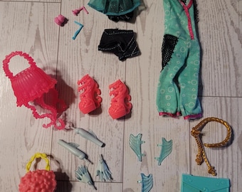 Monster High Doll Replacement Pieces for G1 Lagoona Blue