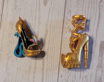Monster High Doll Replacements Single Shoes Heels Boots for G1 dolls Nefera Gigi Grant