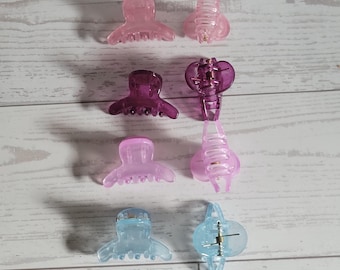 Tiny Hair Jaw Clip Barrette for Fashion Dolls