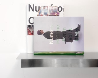 Premium Steel Shelf | Minimalist Floating Shelf for Modern Living Rooms | L-Shape Metal Shelf 50-250 cm | Steel Kitchen Shelf