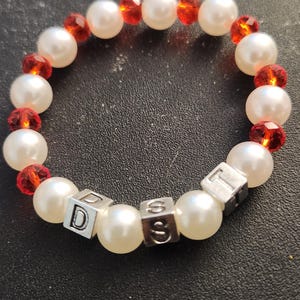 Pulseira Delta, Jóias Vermelhas, DST, Pulseira de Letras Gregas, Divino 9, Delta Sigma Theta