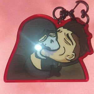 Ghoap Sloppy Kiss Meme Keychain