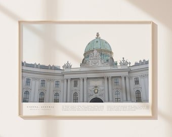 Vienna Hofburg Palace Print: Imperial Architecture, European Travel (Digital Download)