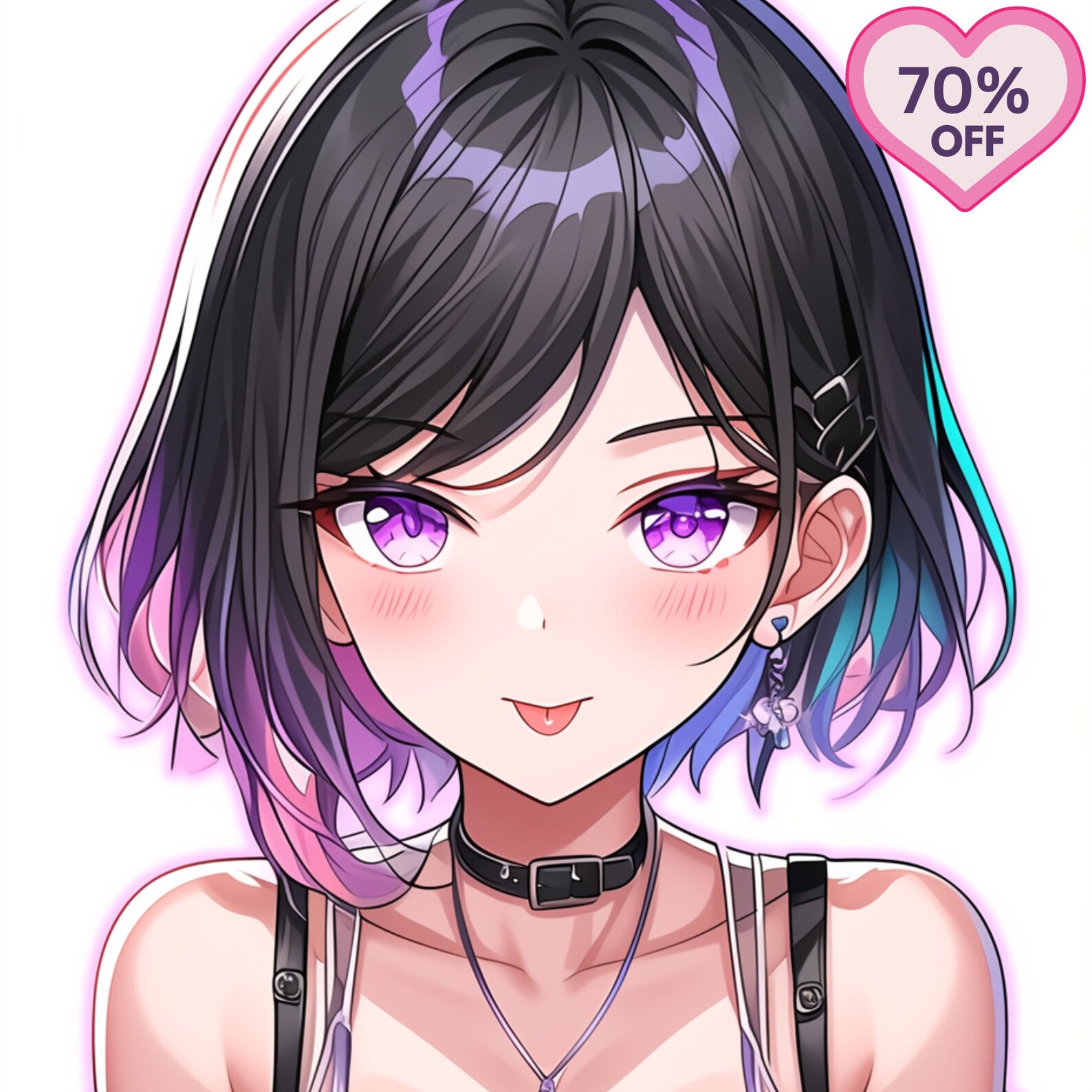 Custom Anime PFP Character, Twitch Profile, Profile Picture, Anime ...