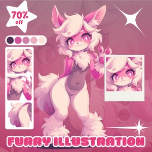 Furry Art Commission | Anime Furry Profile Picture | Custom PFP Furry | Furry Icon | Fursona Commission | Anime Furry | Furry