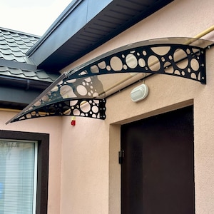 Metal Door Canopy | Porch Awning | Elegant Awning for Entrance