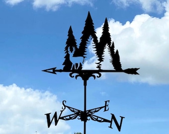 Deer Metal Weathervane - Cabin & Garden Decor