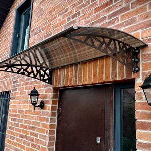 Metal Awning For Door | Canopy for House Entrance | Awning Cover | Entrance Shelter | Metal Roof For Door