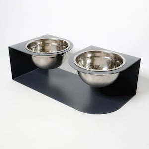 Erhöhter Fressnapf-Ständer | Erhöhter Hund Katze Futter | Haustier-Futterstation | Katze Hund Wassernapf