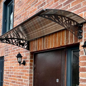 Modern Awning for Door | Stylish Entrance Canopy | Awning Cover | Entrance Shelter | Metal Roof For Door