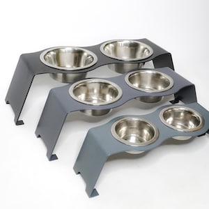 Erhöhter Hund Katze Futter | Erhöhter Fressnapf-Ständer | Haustier-Futterstation | Katze Hund Wassernapf