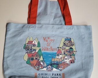 A Ghibli Park original Tote Bag, from Valley of the Witches, Ghibli Park Aichi, Japan.