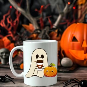 Cute Halloween Ghost Mug