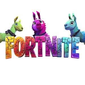 Vibrant Fort Gaming Character Design with particular Fort design naming game in Cracked Textured Letters Colorful and Playful Aesthetic PNG