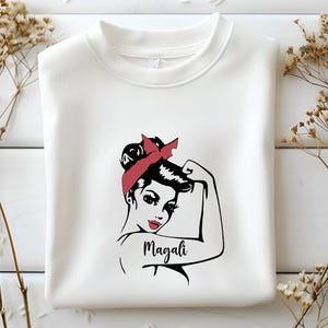 Custom Text T-Shirt: Personalized Mom Grandma Gift