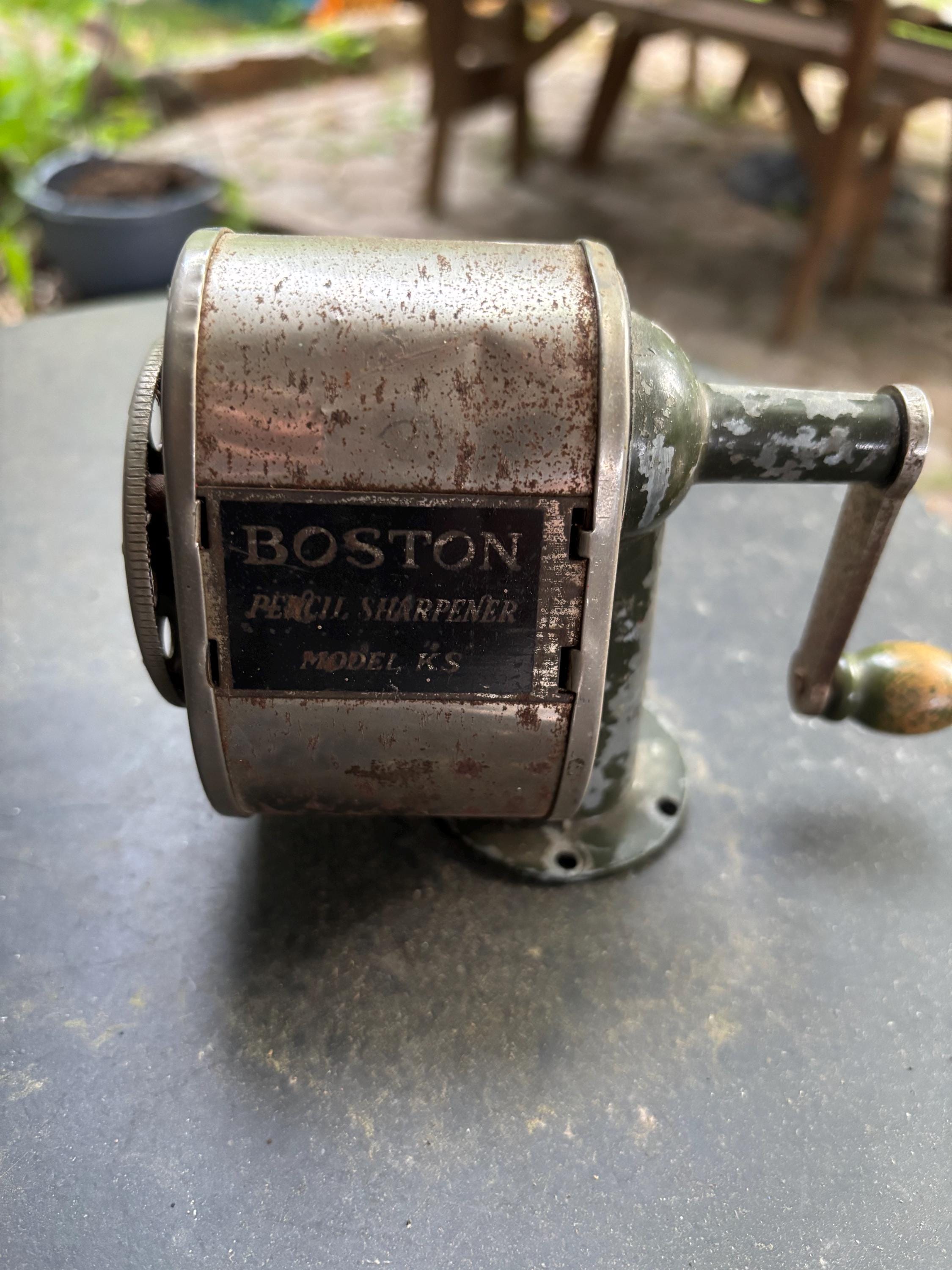 Boston pencil sharpener - Etsy 日本