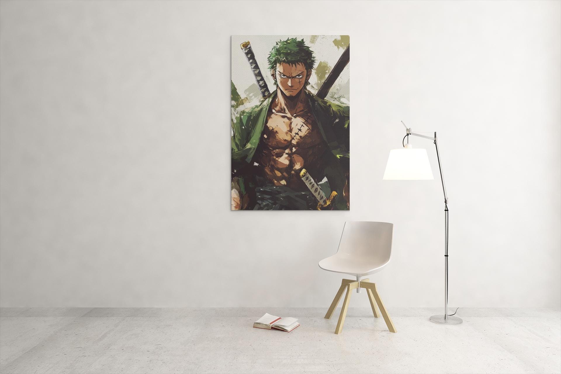 One Piece Zoro Matte Canvas, 0.75