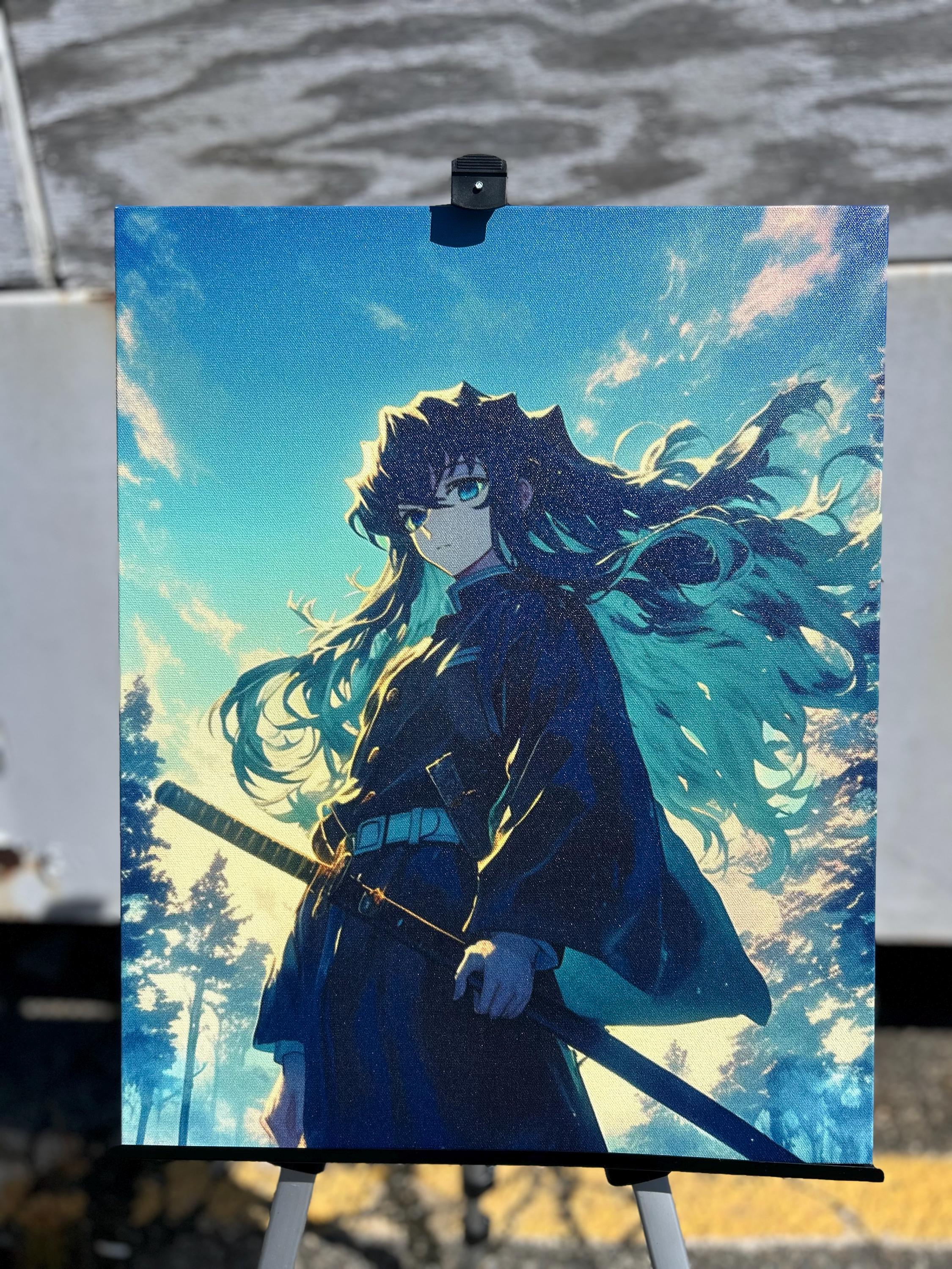 Muichihiro Demon Slayer the Mist Hashira Muichiro Tokito Matte Canvas, Stretched ...
