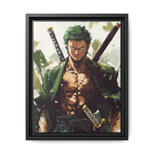One Piece Zoro Matte Canvas, 0.75