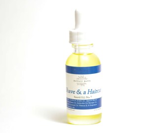Natural Beard Oil: Hydrating Argan & Jojoba Blend
