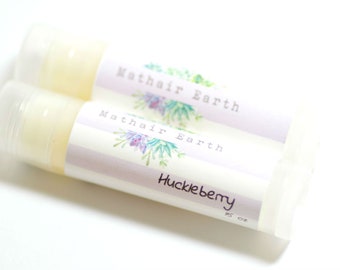 Huckleberry Lip Balm: All Natural, Handcrafted, Idaho Berry Flavor