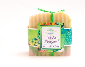 Handgemachte Idaho Vineyard Seife, Trauben-Champagnerduft