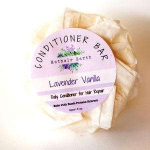 Conditioner Bar. Daily Conditioner Bar. Solid Conditioner Bar by Mathair Earth. All Natural Conditioner. Hair Conditioner.