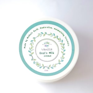 Goat's Milk Creme. Goat's Milk Lotion by Mathair Earth.