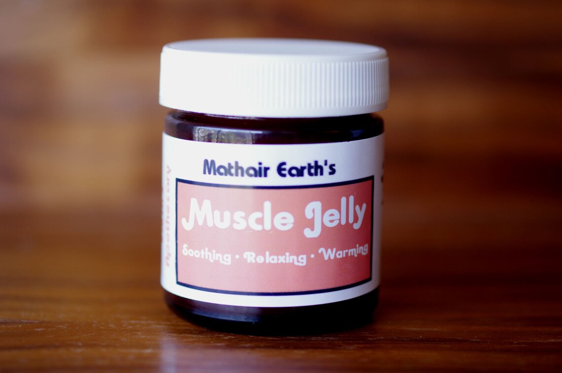 Muscle Jelly. Sore Muscle Balm. All Natural. After Exercise Balm. Etsy