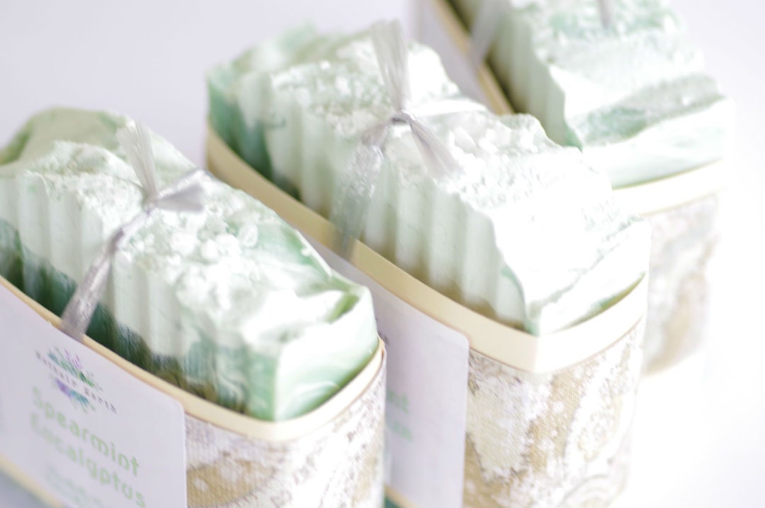 Spearmint Eucalyptus Soap. Handmade Soap by Mathair Earth. Mint Soap ...