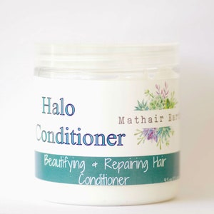 Halo Conditioner: Beautifying + Repairing Hair Treatment. Natural Conditioner. Conditioner. Hair Treatment Mathair Earth.