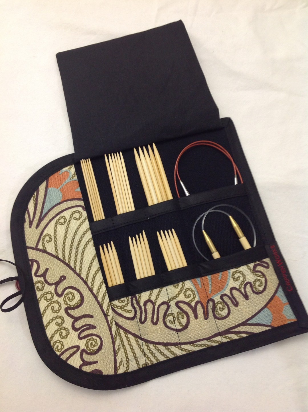 Travel Needle Case W/ Fabric Options - Etsy