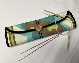 Straight and Circular Knitting Needle Case Organizer