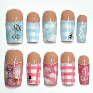 Emergency Intercom x Wildflower Cases Freestyle Press On Nails