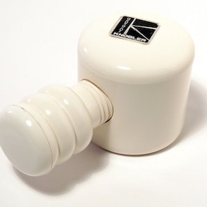 Mod White Melamine Vise Nutcracker by Knobler