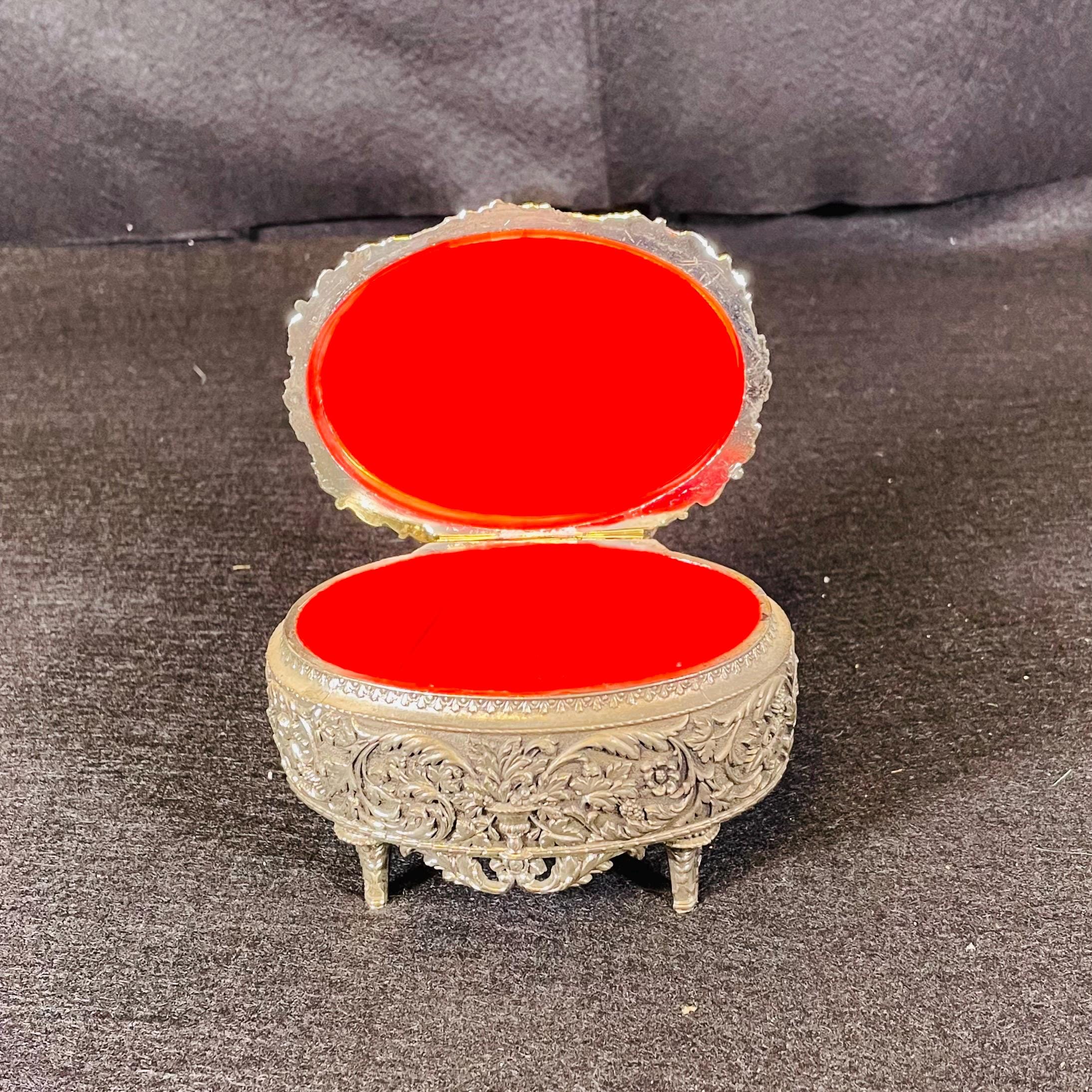 Metal Trinket Box Made in Japan - Etsy