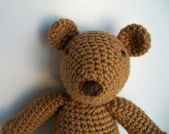 Toasty Teddy Bear Crochet Pattern