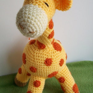 Gilbert die Giraffe Häkelanleitung Bild 5