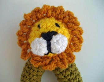 Crochet Lion Rattle Pattern