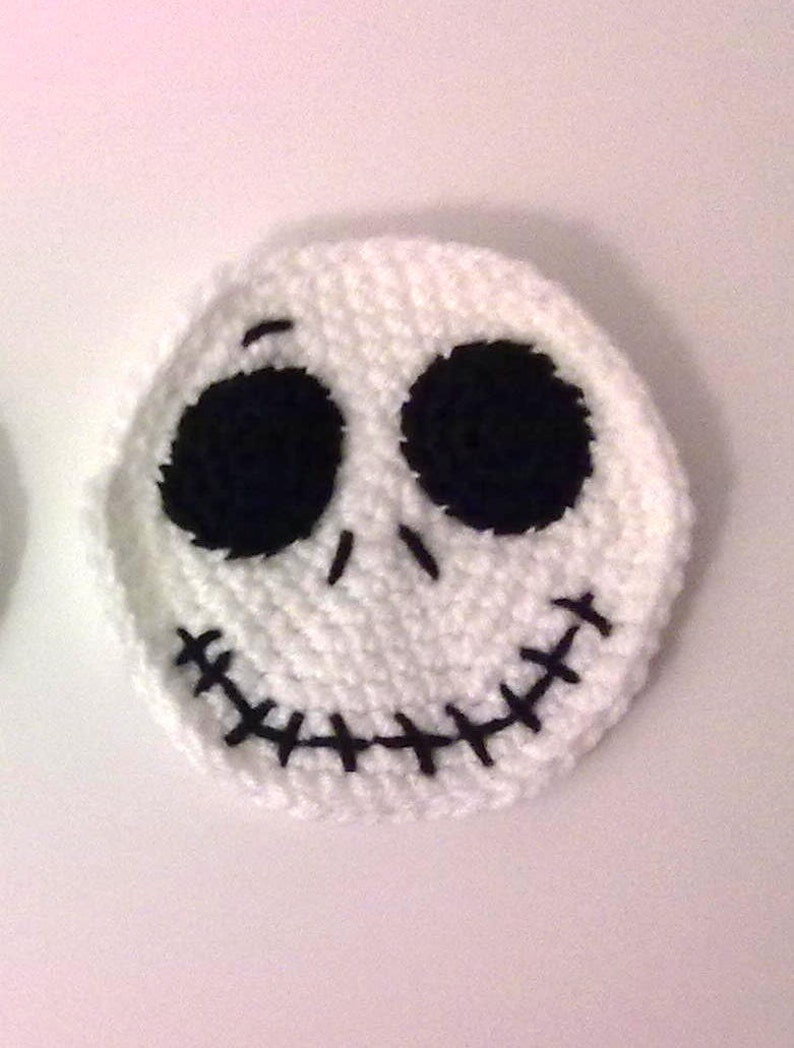 Jack Skellington Coaster Pattern image 1