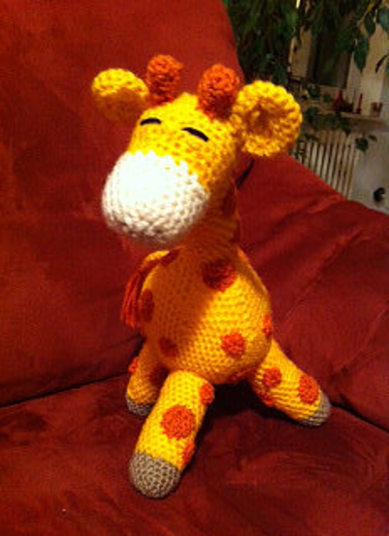 Gilbert die Giraffe Häkelanleitung Bild 3