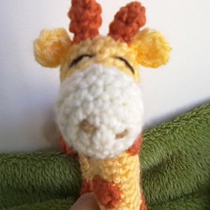 Giraffe Rattle Crochet Pattern image 3