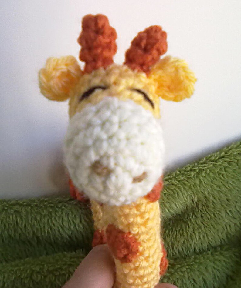 Giraffe Rattle Crochet Pattern image 3