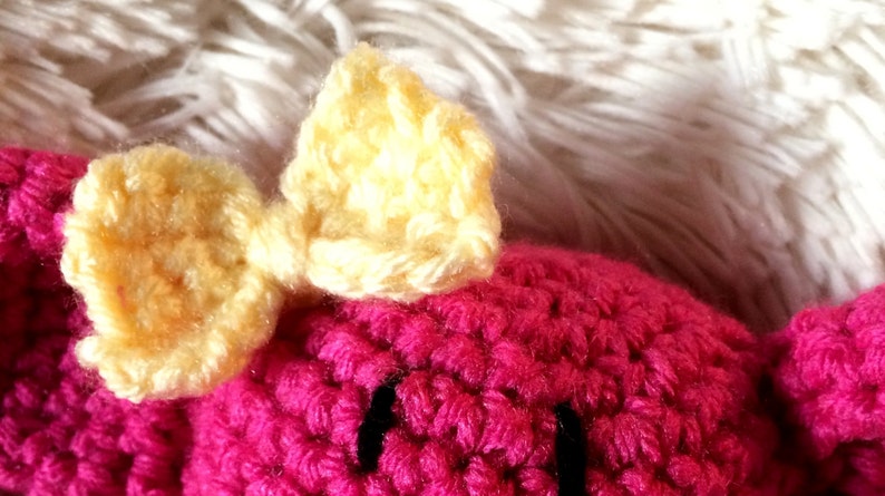 Lovey Elephant Rattle crochet pattern image 4