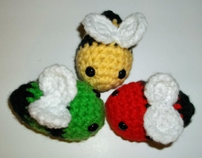 Crochet Pattern PDF Bumble Bee - Etsy