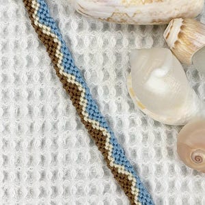 Beach Wave Friendship Bracelet | Handmade Friendship Bracelet | Adjustable | String Bracelet